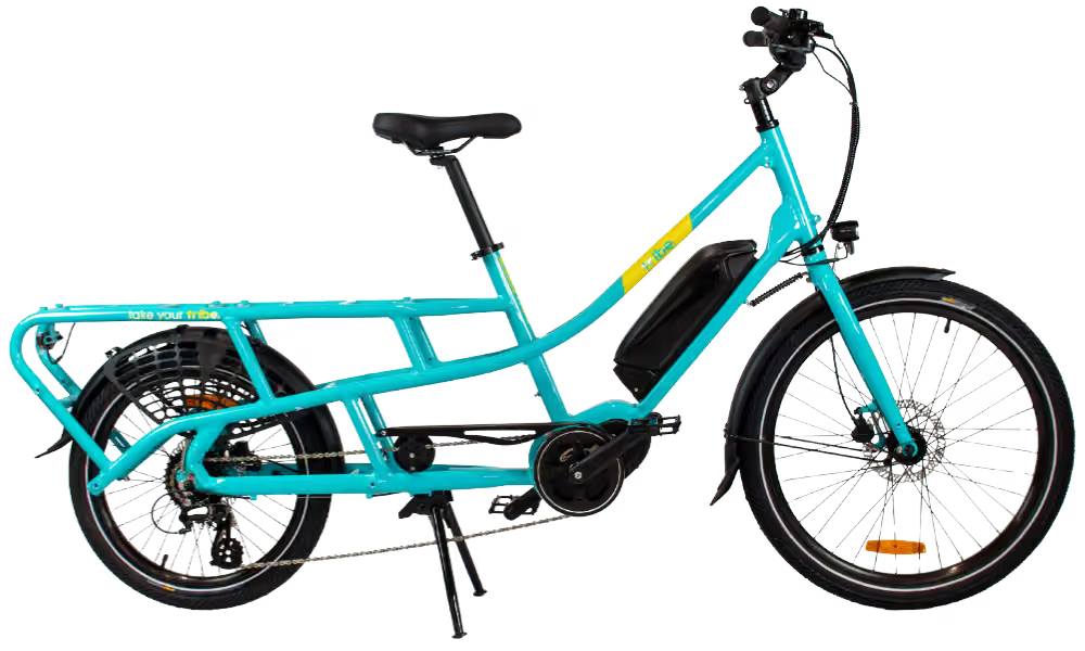 Tribe Bikes Evamos Longtail Cargo Electric Bike