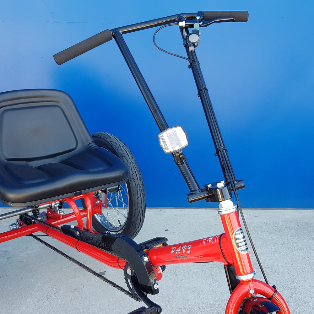 
                  
                    Better view of seat on Worksman PLR Low Rider Electric Tricycle
                  
                