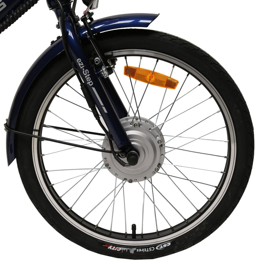 
                      
                        Front wheel on the BF ezi-Fold 20" Electric Bike
                      
                    