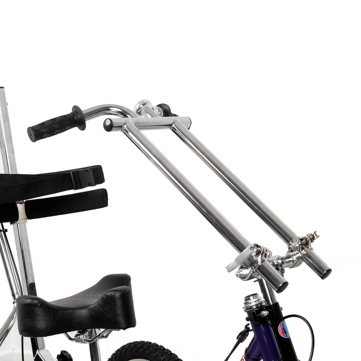 Handles on tricycle