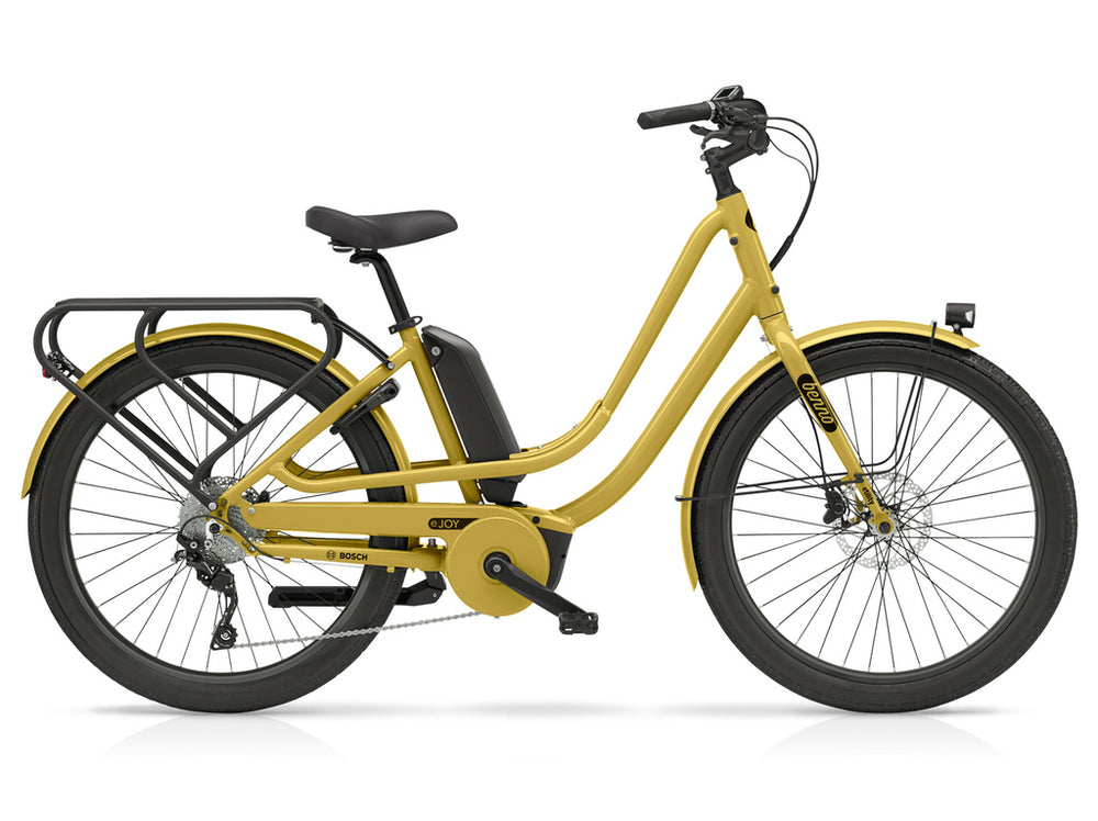 
                  
                    Yellow Benno EJoy electric cargo bike
                  
                