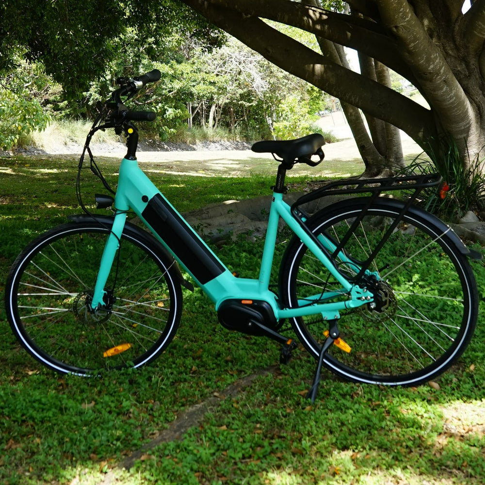 
                      
                        Blue BF Roma electric bike
                      
                    