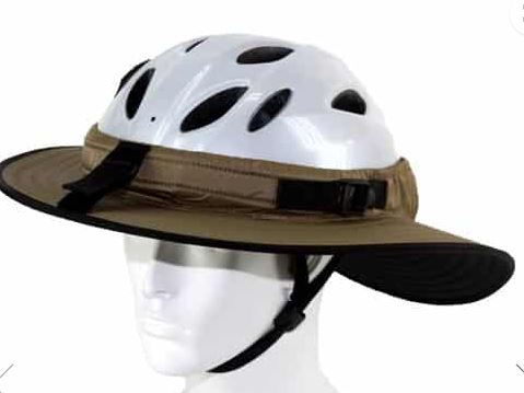 Bike helmet hat brim discount