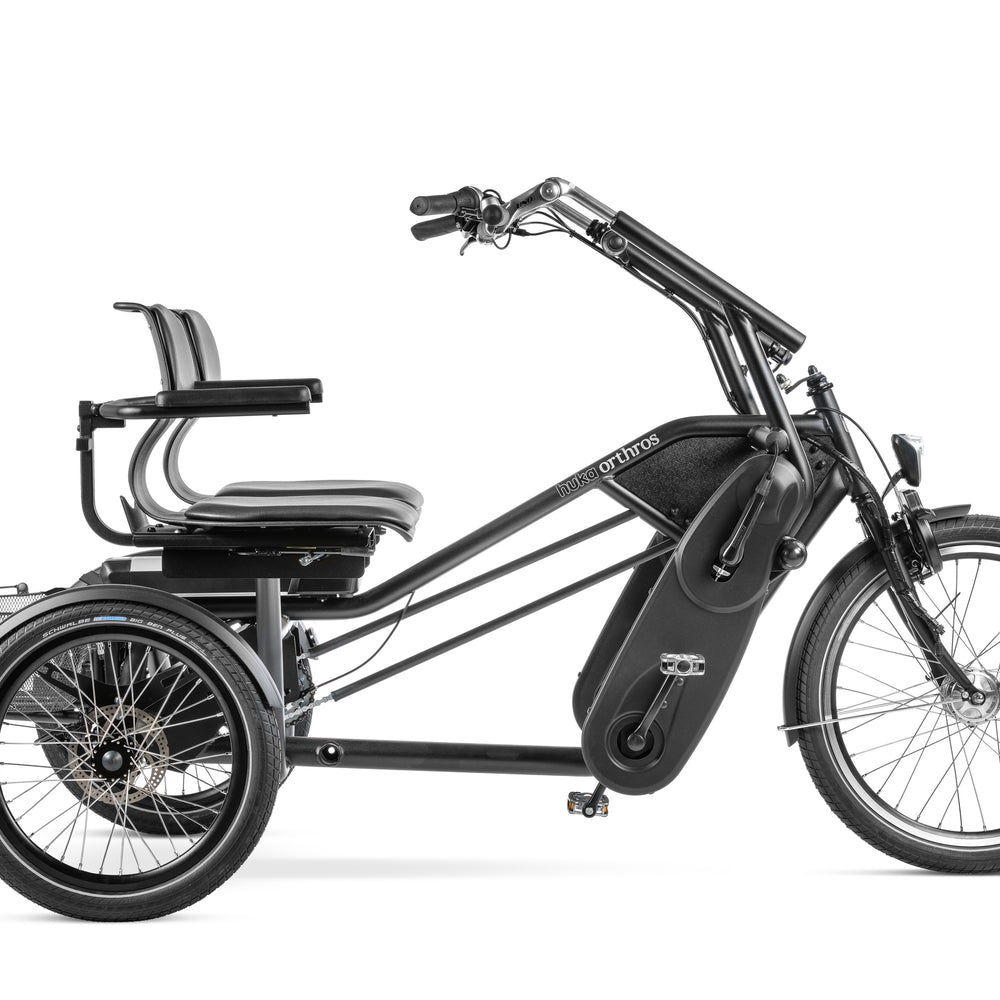 
                      
                        Black Huka Orthros Tandem Tricycle
                      
                    