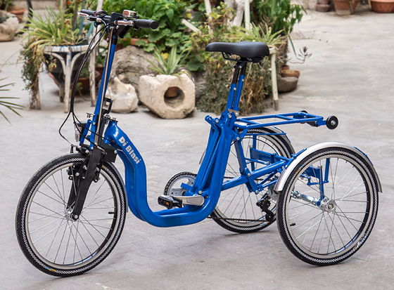 Blue Di Blasi Folding Tricycle