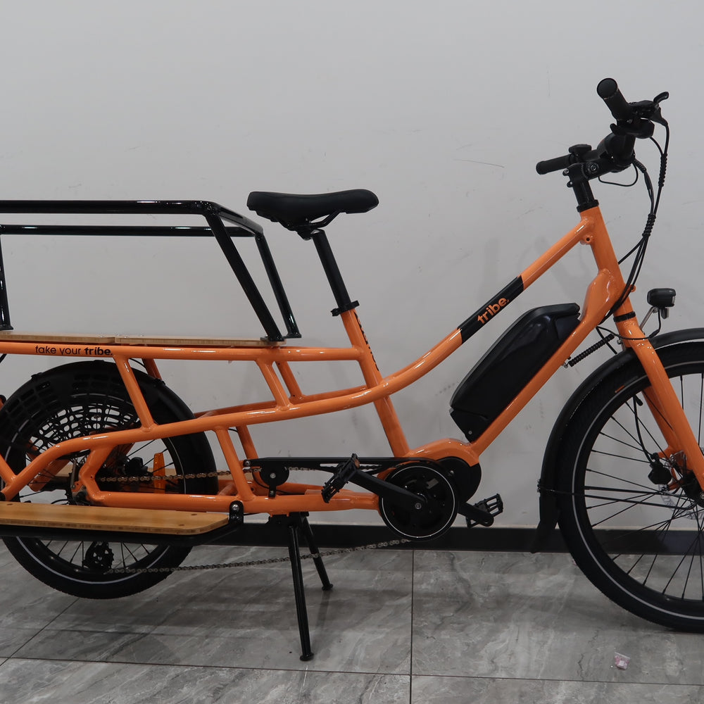 
                      
                        Orange Tribe Bikes Evamos Longtail Cargo Bike
                      
                    