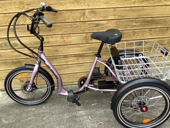 Light purple BF i-Tri 20-inch Electric Tricycle
